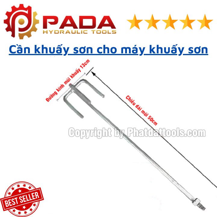 Cần khuấy sơn bả cho máy khuấy sơn chuyên dụng-Mũi khuấy sơn-Hàng chất lượng.