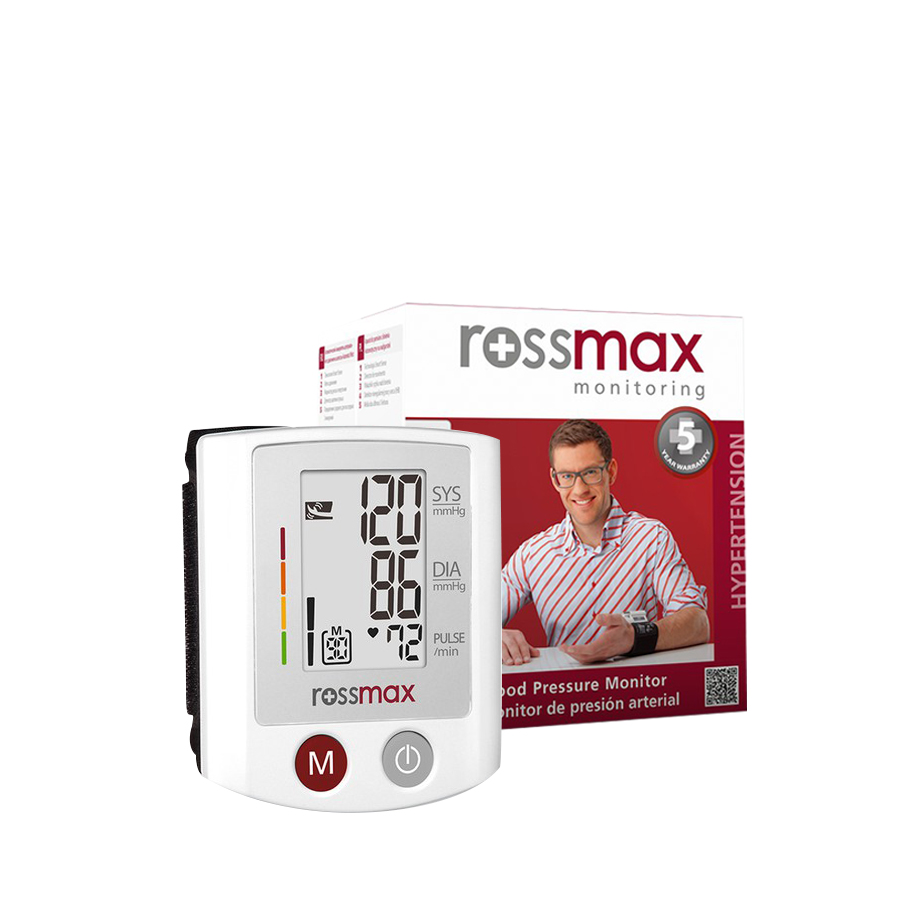 Máy đo huyết áp cổ tay Rossmax S150 - Mỹ