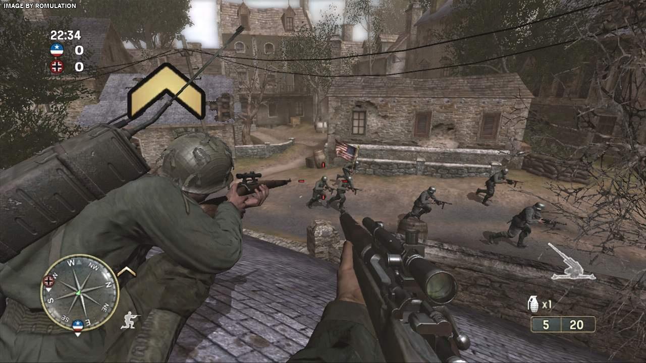 Game PS2 CALL OF DUTY 3