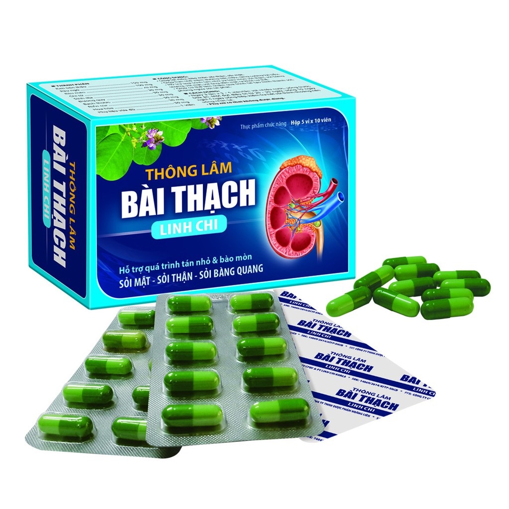 Thông Lâm Bài Thạch LC hộp 50 viên