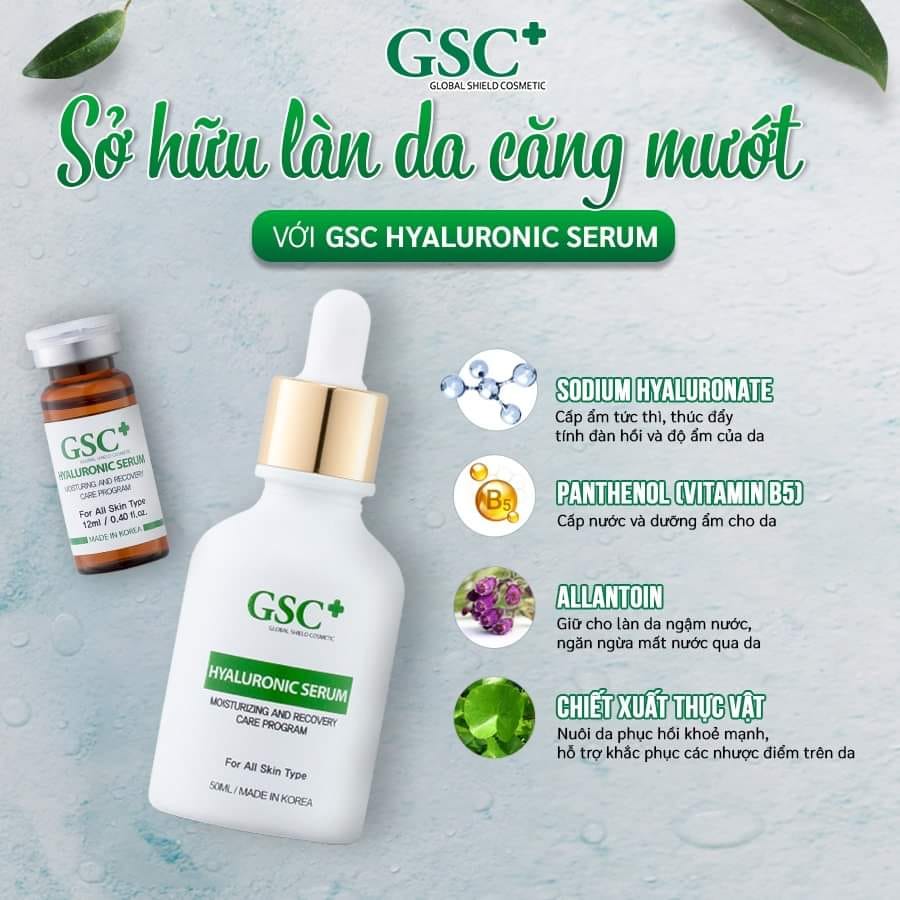 Tinh Chất Cấp Nước GSC Hyaluronic Serum