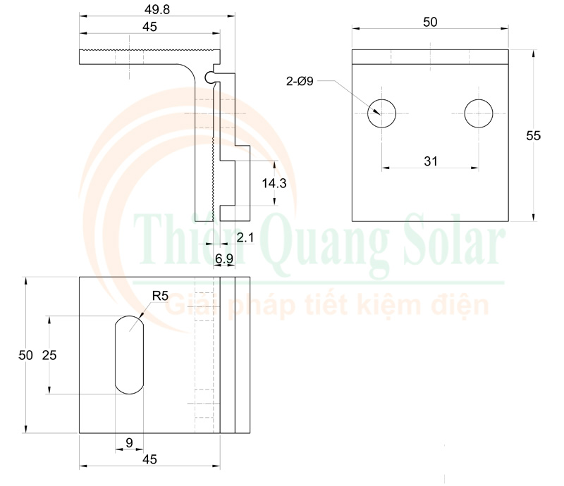[HCM]Kẹp sóng tôn Seamlock
