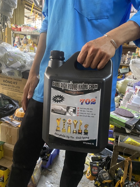 NƯỚC RỬA XE BỌT TUYẾT KAWAT 5L