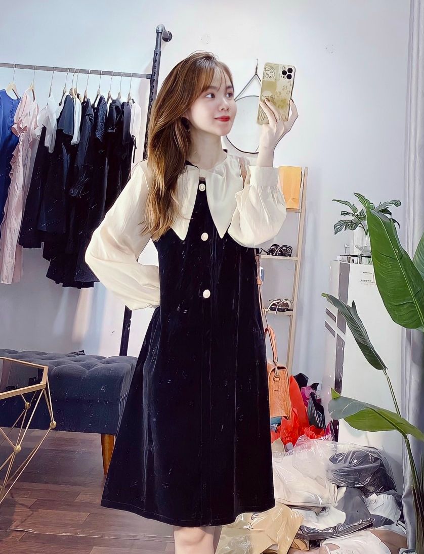 Đầm bigsize nữ, váy big size nữ, che mọi khuyết điểm bụng mỡ cho người mập - Đầm bigsize- đầm bầu thời trang