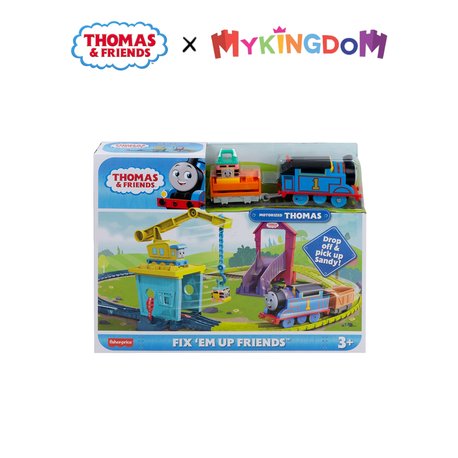 Đồ Chơi THOMAS FRIEND Mô Hình Thomas Carly & Sandy HDY58