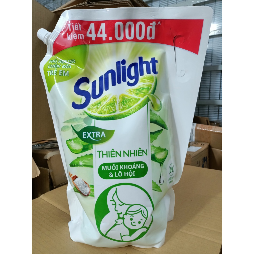 [HCM] Nước Rửa Chén Sunlight Hương Chanh 3,6Kg