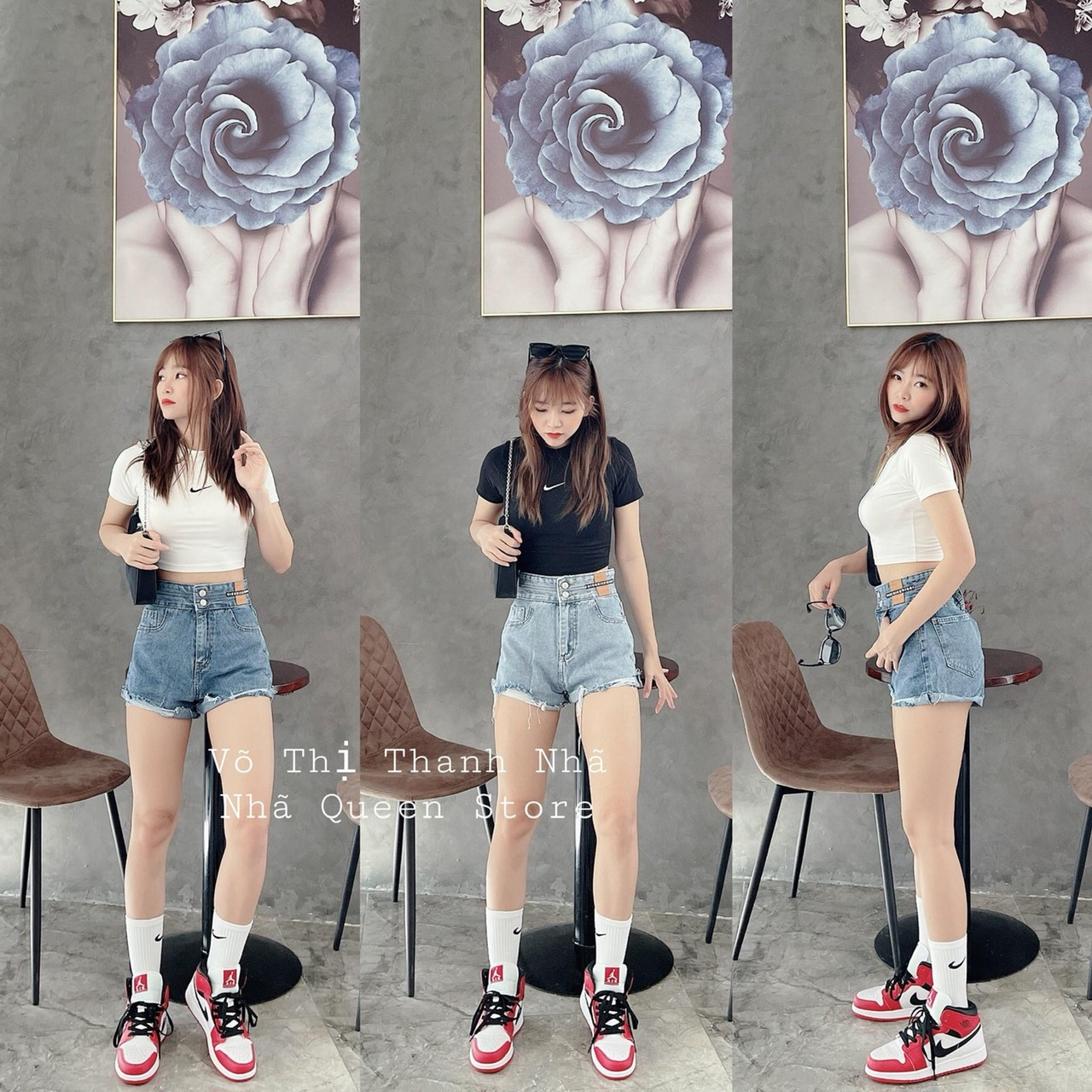 CROPTOP TAY NGẮN NIKE