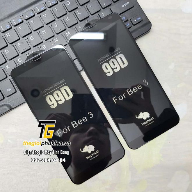 Miếng dán kính cường lực full màn hình dành cho Vsmart Bee 3