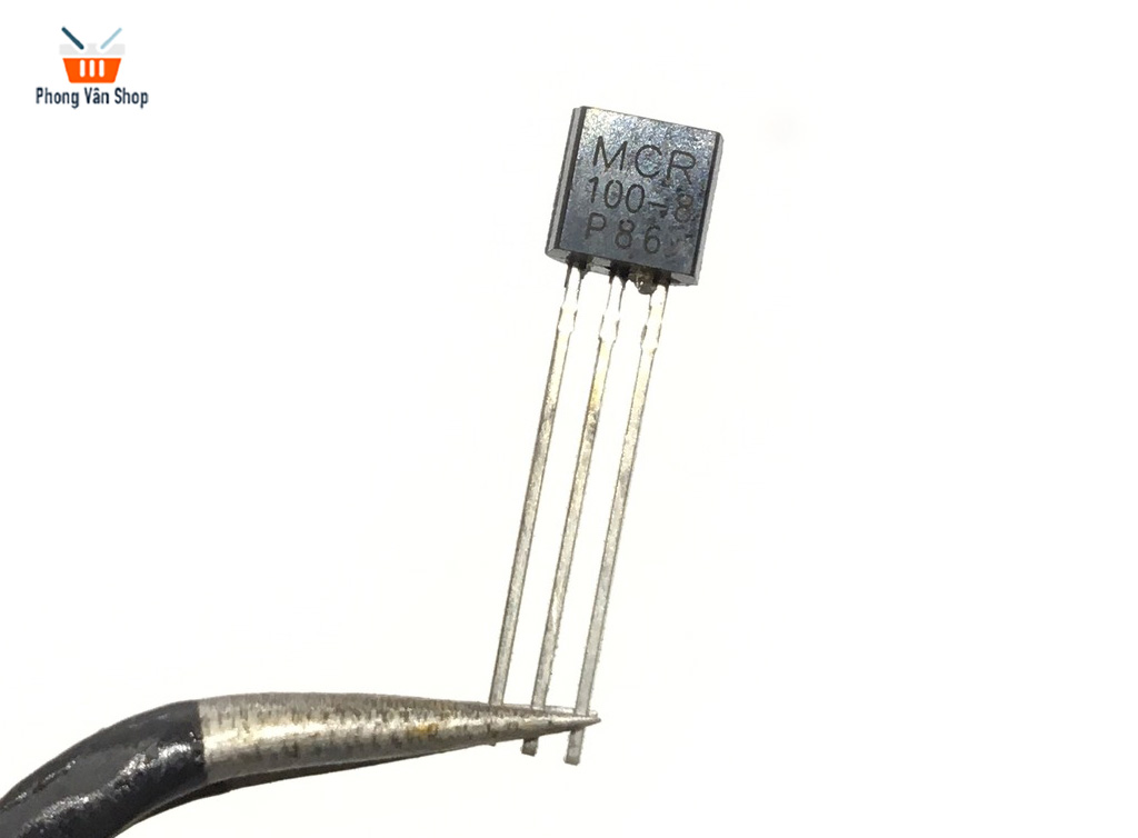5 MCR100-8 Thyristor 0.8A 600v- Kiểu chân To-92