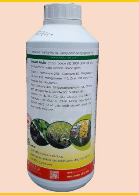 dung dịch thủy canh Bio Life chai 1lit