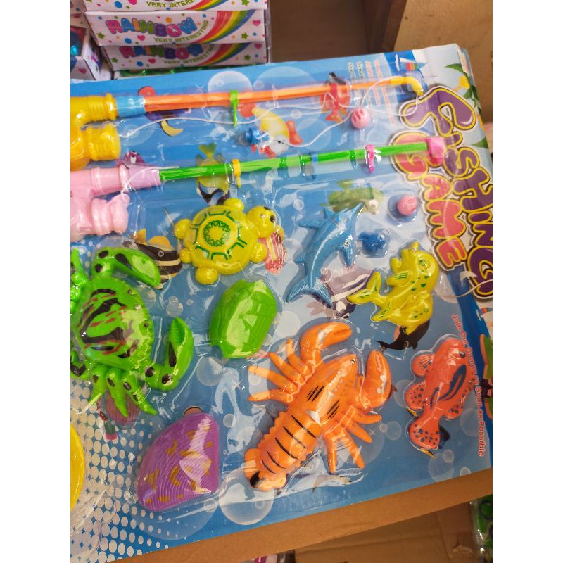 Vỉ Đồ Chơi Câu Cá 2 Cần Câu Cho Bé