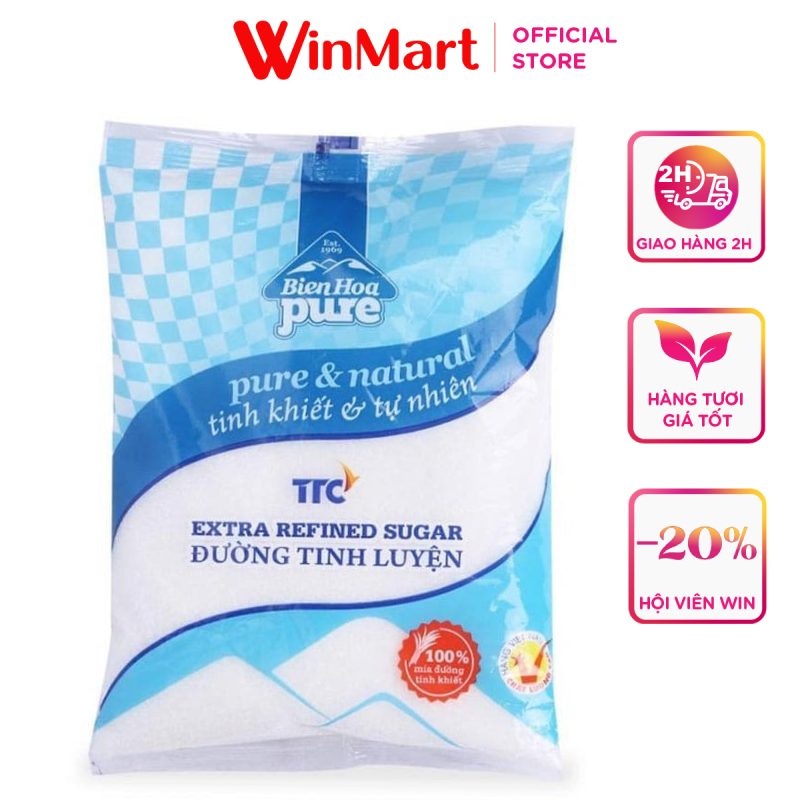 -Đường túi Biên Hòa Pure 1kg