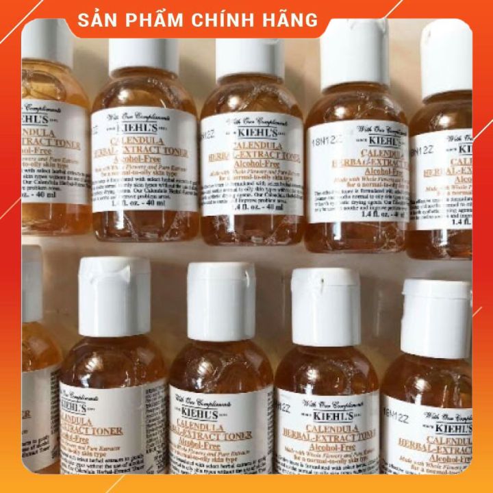 Toner Hoa Cúc Calendula Herbal Extract Alcohol-Free Toner 40ml