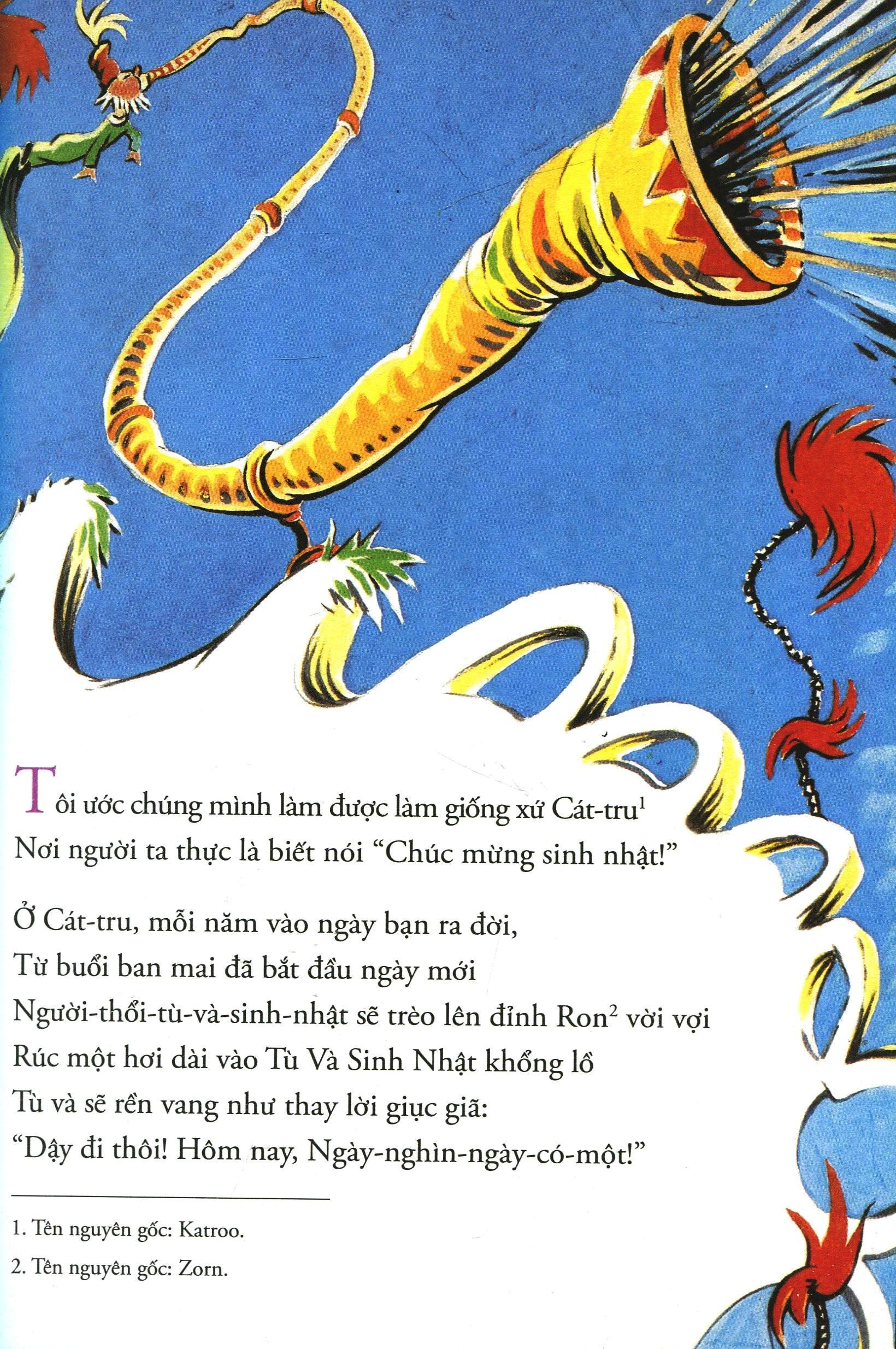 Sách - Dr. Seuss - Chúc mừng sinh nhật!