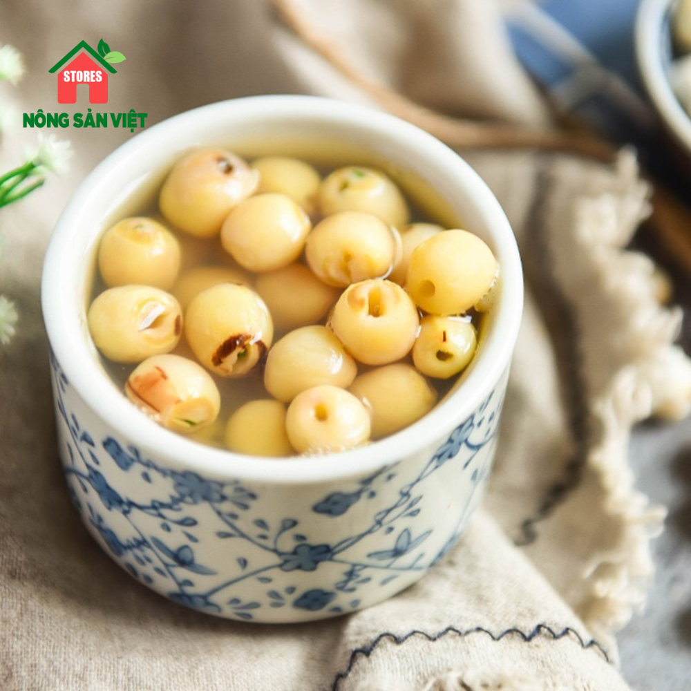Hạt Sen Khô Đồng Tháp 500gr Sấy Khô Đặc Biệt