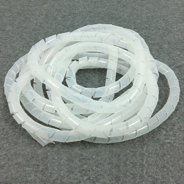 Ống xoắn chống rối dây điện (màu trắng)