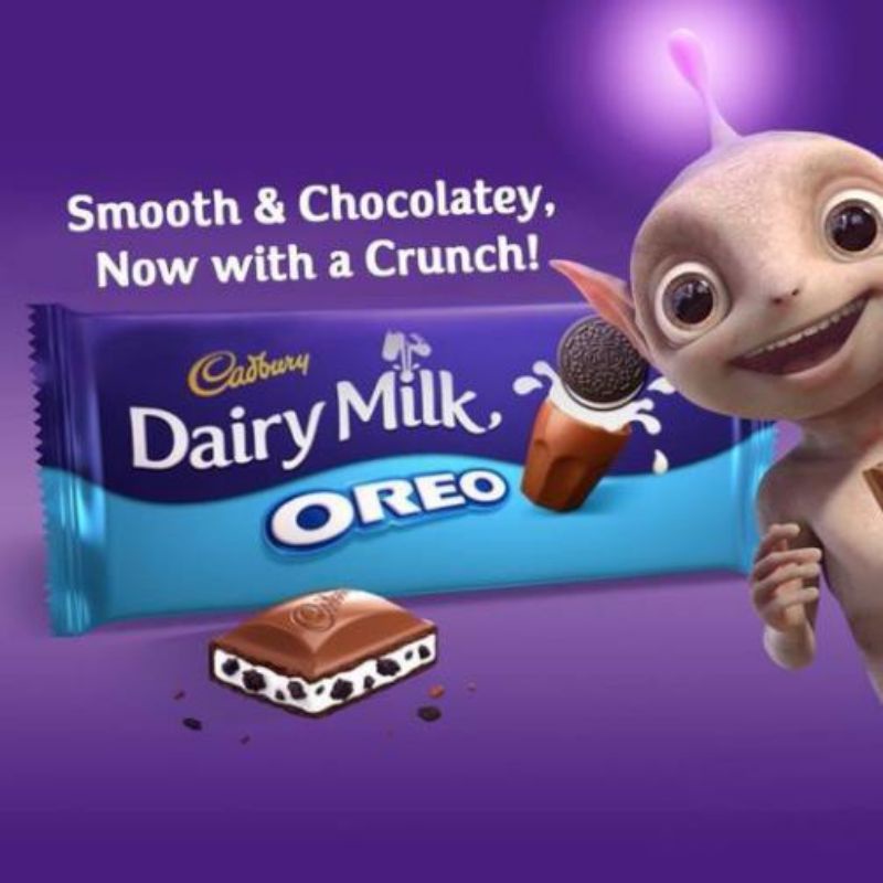 (4 Vị) Socola Cadbury Dairy Milk thanh 40gr