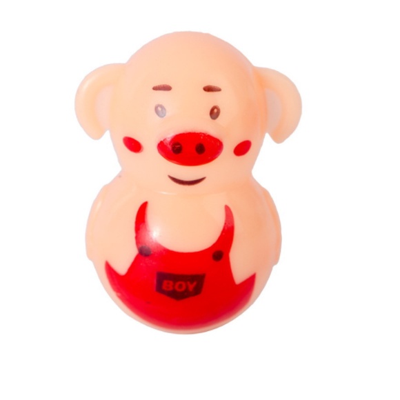 Đồ chơi con lật đật hình Heo mini siêu đáng yêu cho bé