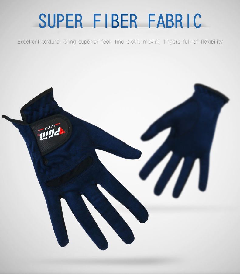 Găng tay golf nữ vải mềm - pgm golf microfiber skin gloves - st009