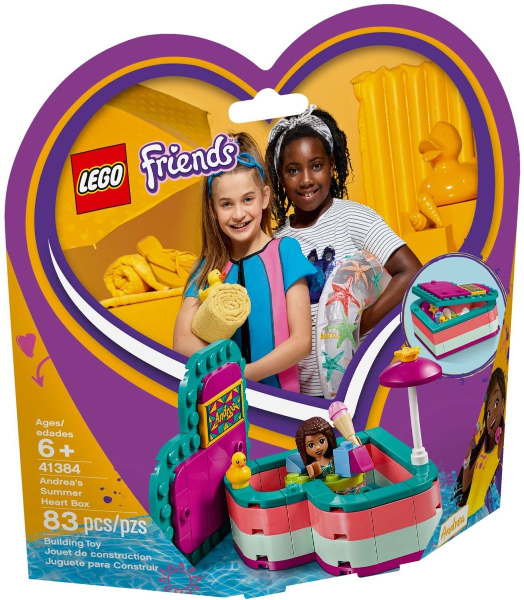 Lego Friends 41384 - Andrea's Summer Heart Box - Bộ xếp hình Lego Hộp trái tim mùa hè của Andrea