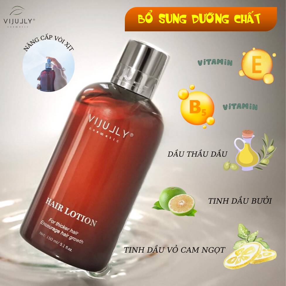 Tinh Dầu Bưởi Vijully Kích Thích Mọc Tóc 150ml