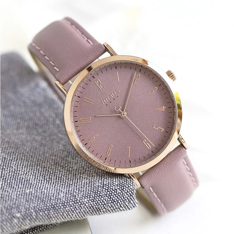 Đồng Hồ Nữ Julius Hàn Quốc Dây da JA-1017