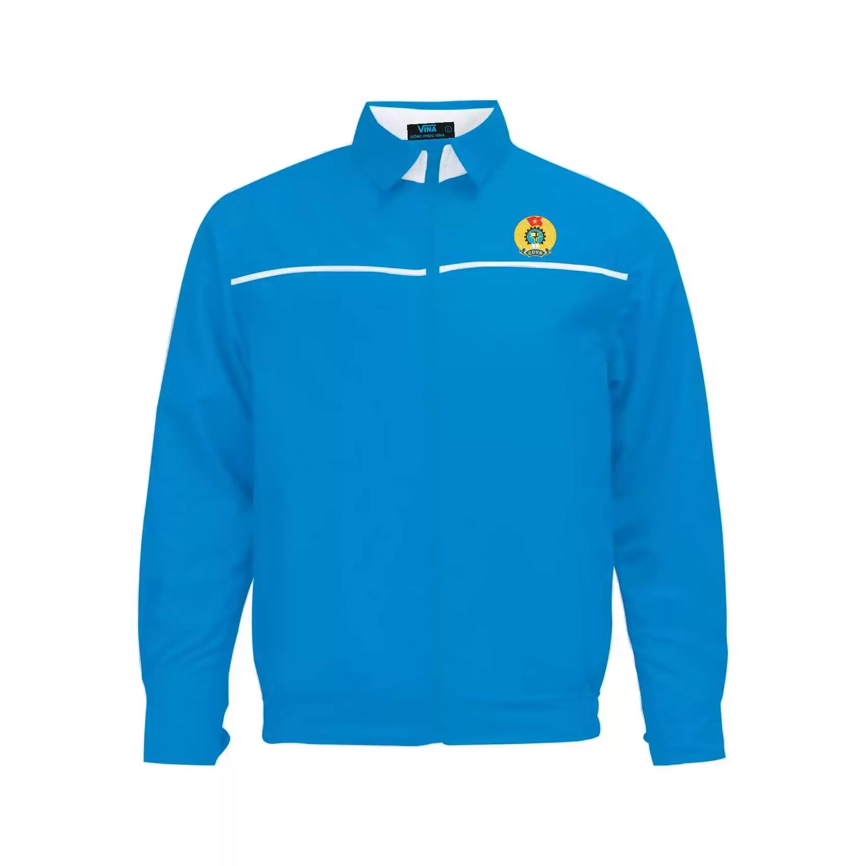 Men's Double layer zip-up coat