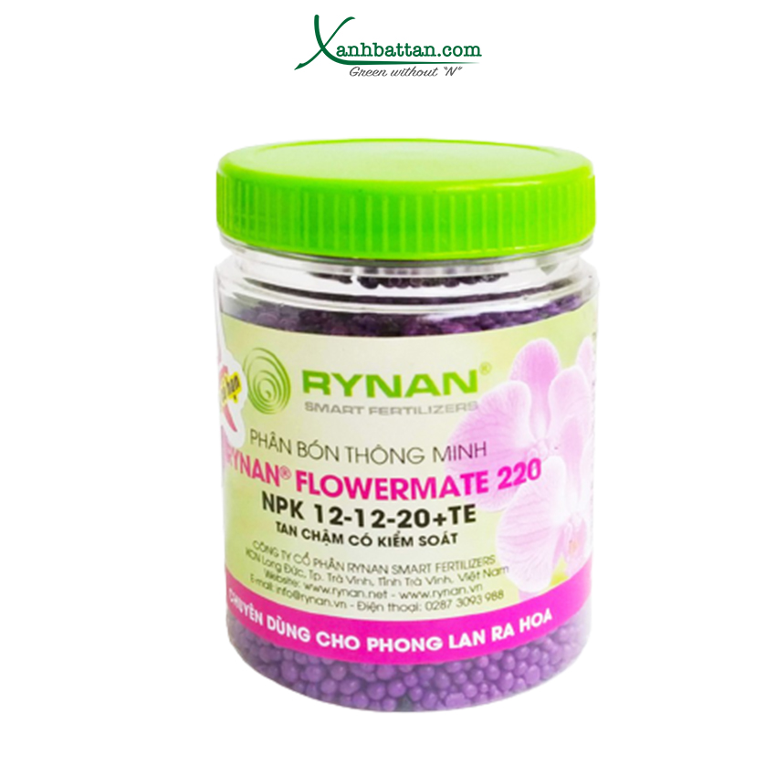 Phân Tan Chậm Cho Lan Rynan Flowermate 220 Dạng Thông Minh