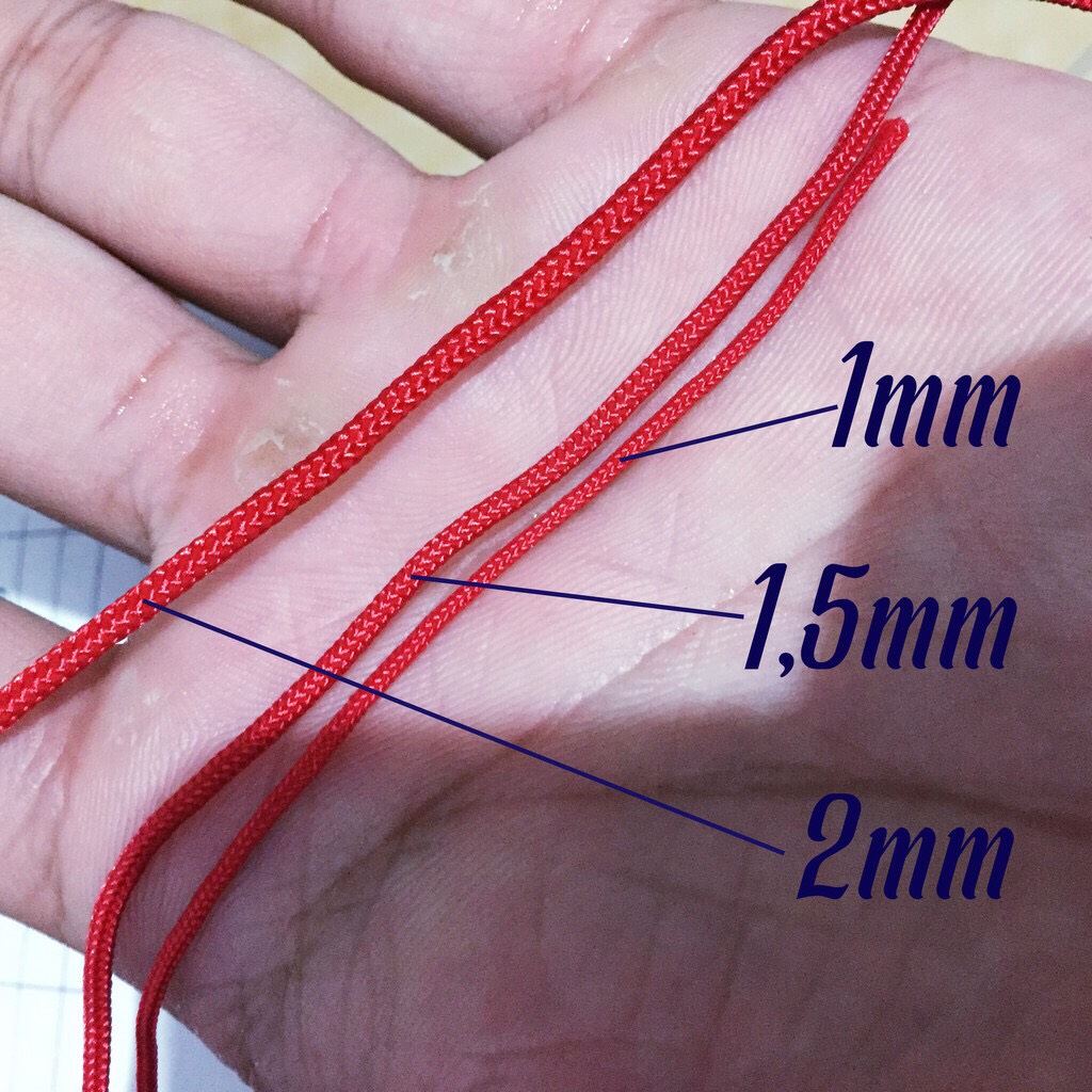 Dây Dù 2mm Đan Vòng Tay - Cuộn 5 Mét