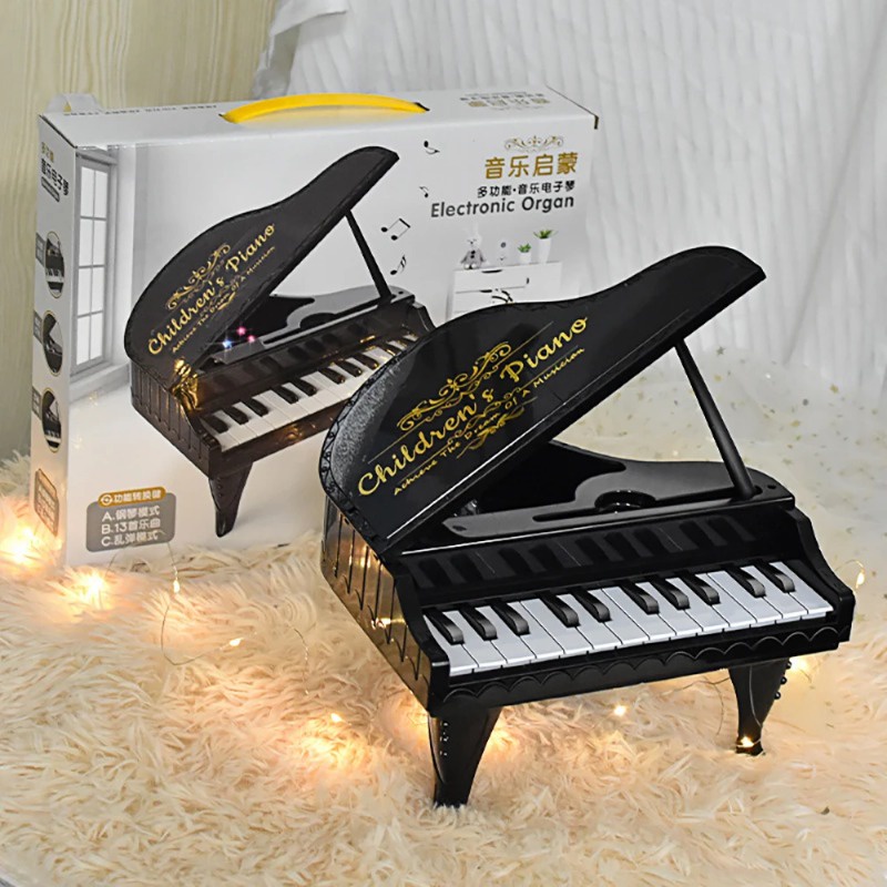 Mini Keyboard Piano with Lights for Kids - Educational Toy Music Instrument for Children 3-8 Years