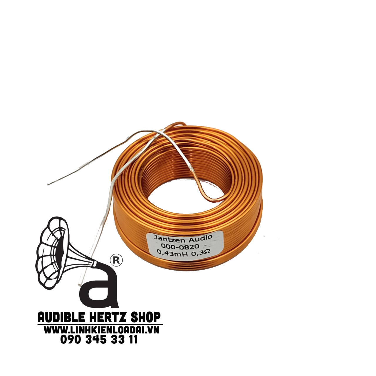 Cuộn cảm 0.43mH Jantzen-Audio Air core