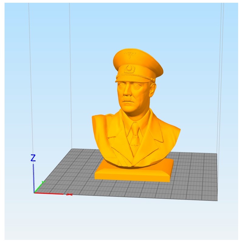 File in 3D Adolf Hitler Fuhrer - Bust