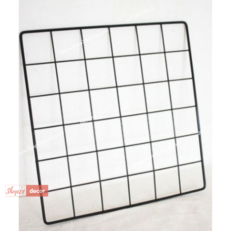 Khay lưới ô cờ trang trí chụp ảnh - Shop28Decor.com