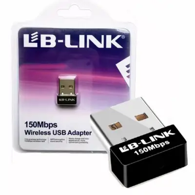 USB thu sóng Wifi tốc độ 150Mbps LB-LINK 151 ,USB Wifi - USB thu sóng Wifi cho máy tính để bàn ,Laptop ,(Giá Hủy Diệt) USB Wifi Thu Sóng Tốc Độ Cao Cho PC-LapTop