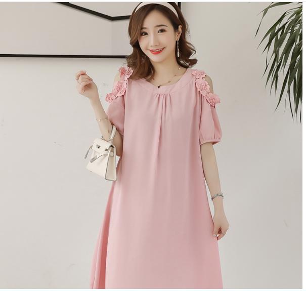 [HCM]ĐẦM BẦU VÁY BẦU CÔNG SỞ KẾT HOA TAY