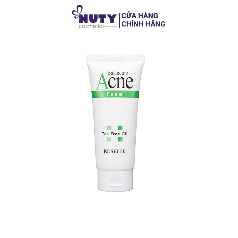 Sữa Rửa Mặt Tạo Bọt Dành Cho Da Mụn Rosette Acne Face Wash