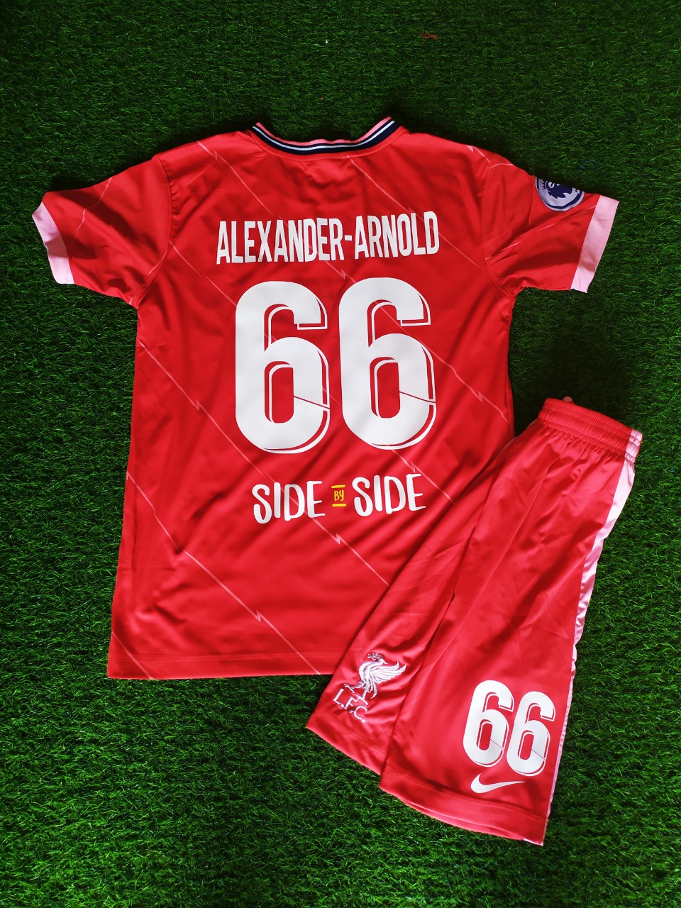 Bộ LIVERPOOL 2021/2022 đã in ALEXANDER-ARNOLD 66 (Chuẩn font Liver)