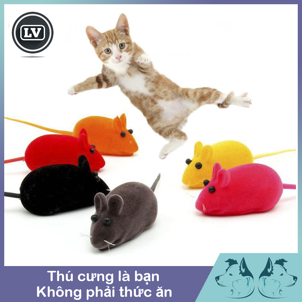 Đồ chơi cho thú cưng - chuột đồ chơi cho chó mèo phụ kiện long vũ