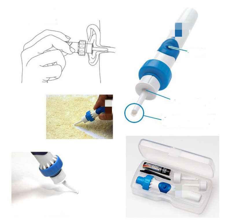Máy Hút Ráy Tai Tự Động Dùng Pin