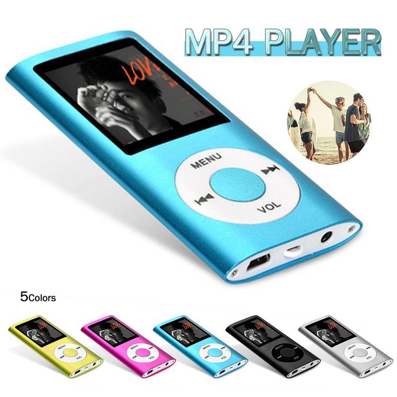 Máy Nghe Nhạc MP4 có cáp sạc đi kèm