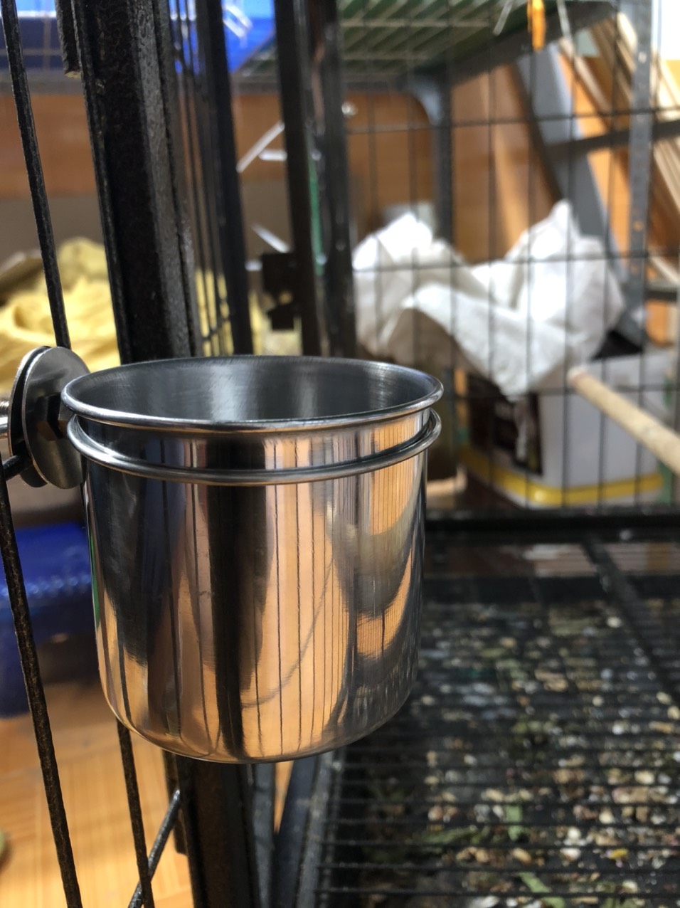 Cóng inox treo nan lồng