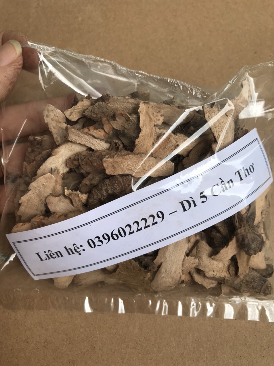 Củ bồ bồ phơi khô 500 gam