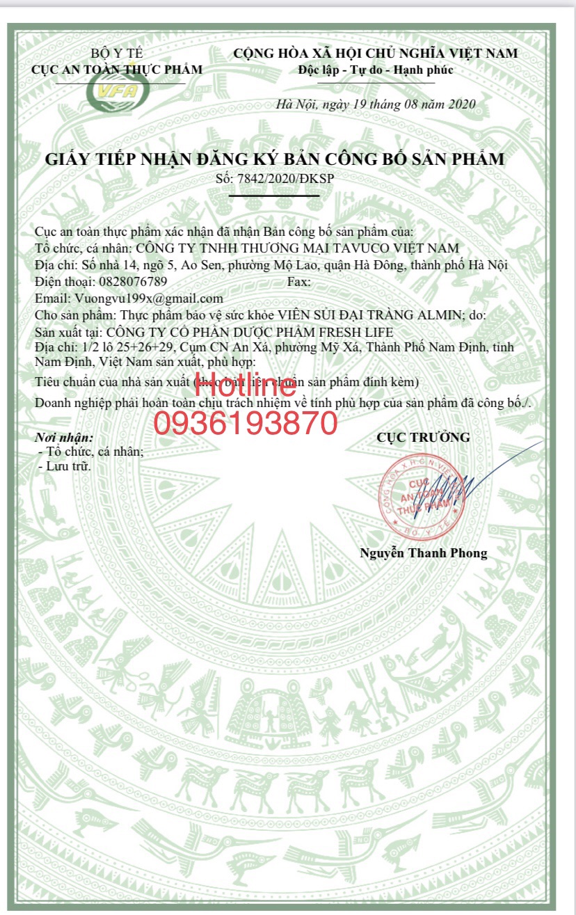 ĐẠI TRÀNG ALMIN