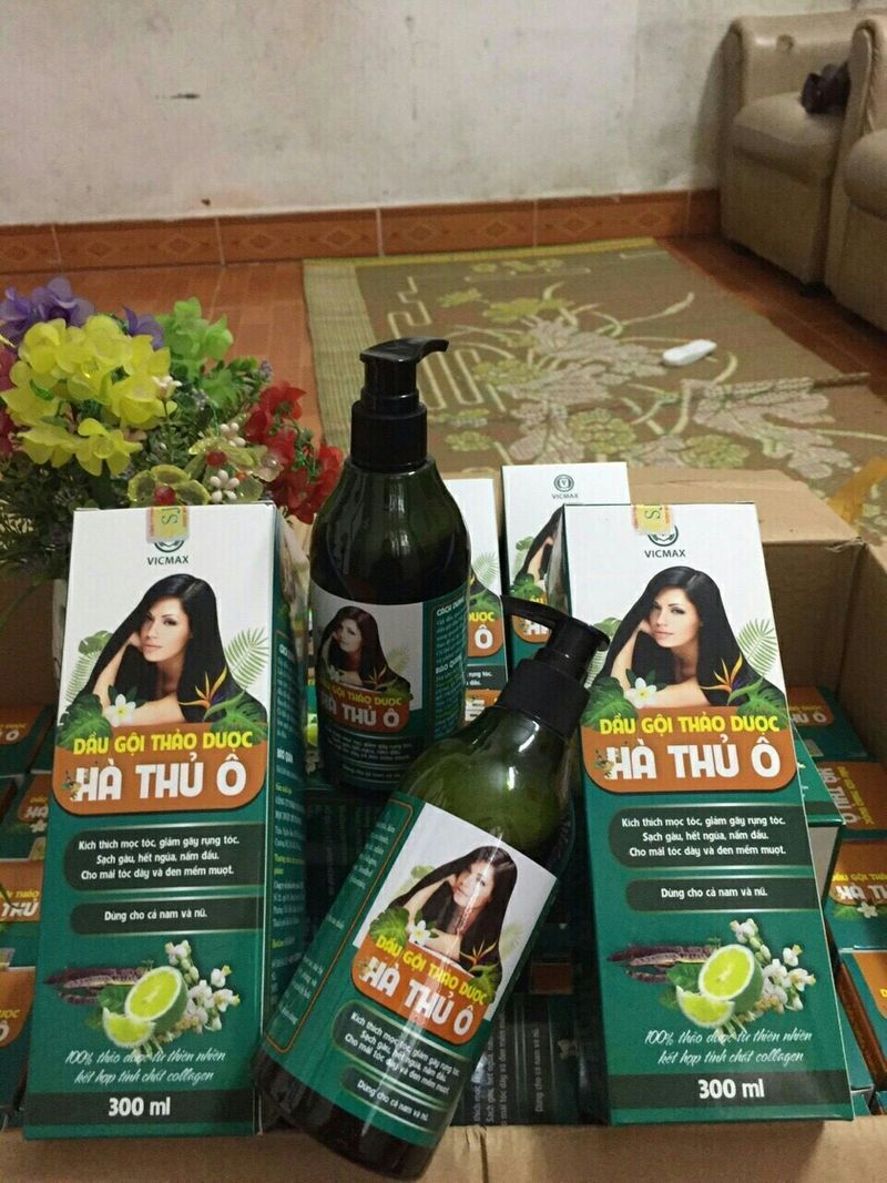 Dầu Gội Thảo Dược Hà Thủ Ô