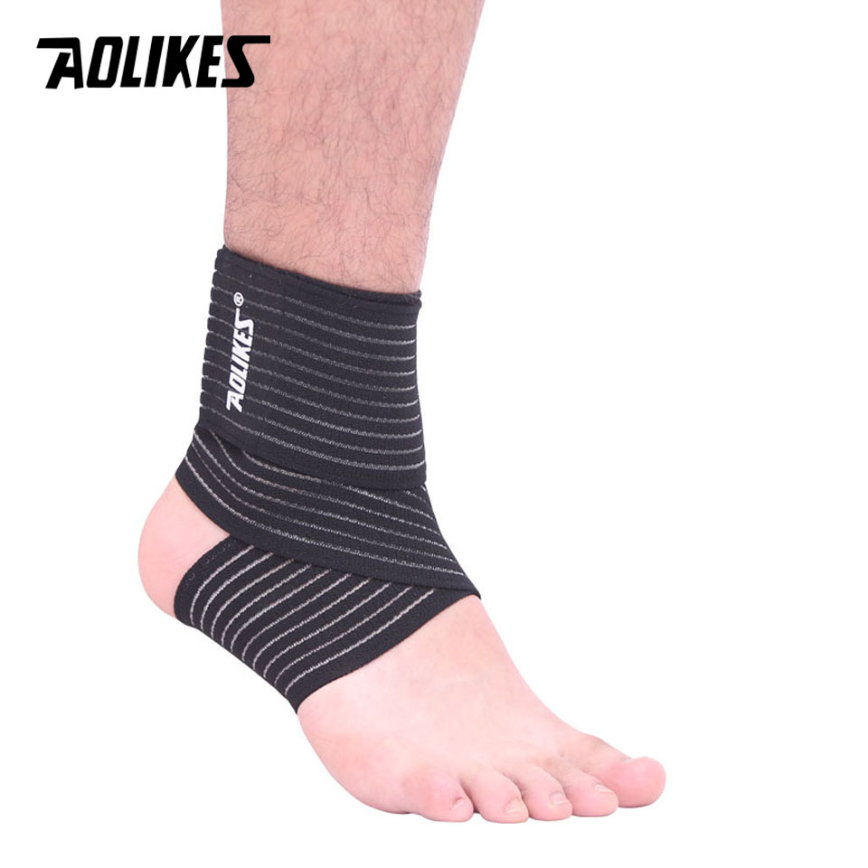 Băng đàn hồi bảo vệ mắt cá chân aolikes a-1520 hỗ trợ khớp cổ chân sport ankle support