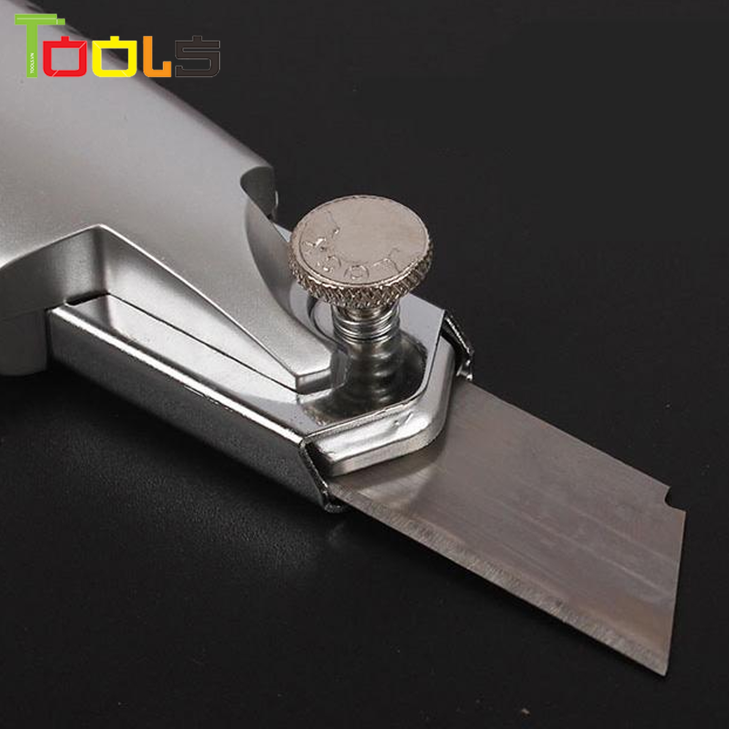 Dao trổ - Dao rọc giấy thay lưỡi liên tục Linbon LB005A (Kèm 5 lưỡi dao thép)
