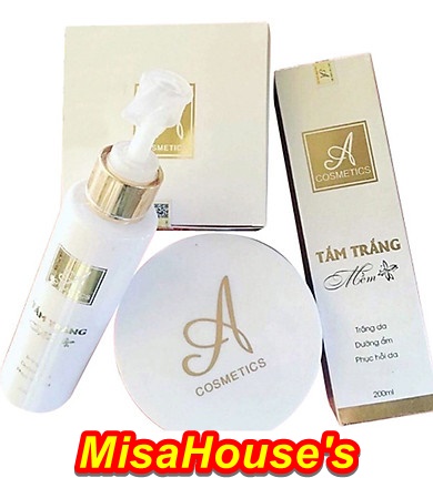 COMBO SUA TAM TRANG DA + KEM DUONG BODY MEM