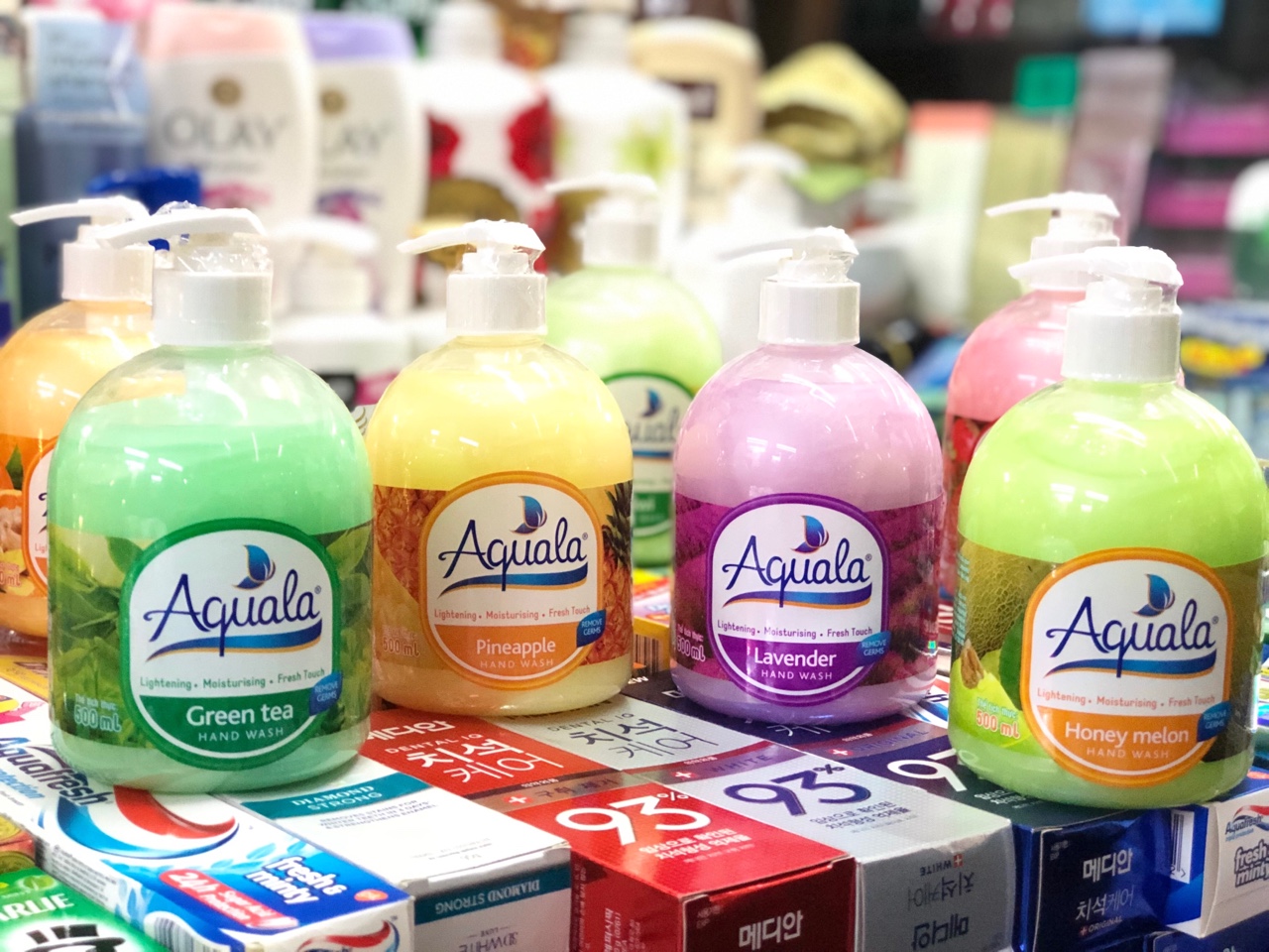 Sữa rửa tay Aquala 500ml ( đủ mùi)