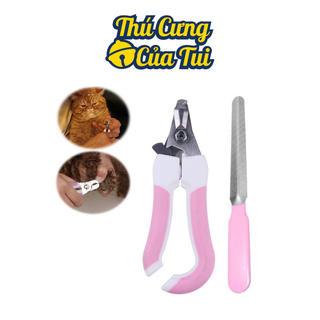 Bộ kềm cắt dũa móng cho thú cưng chó mèo - thú cưng của tui