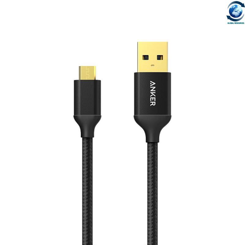 [HCM]Cáp Micro USB Anker Bọc Nylon - Dài 0.9m